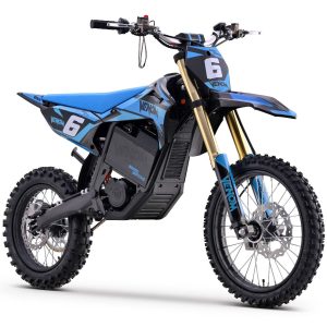 Elektrický Motocross Beneo Motors Venom modrý - 6500W