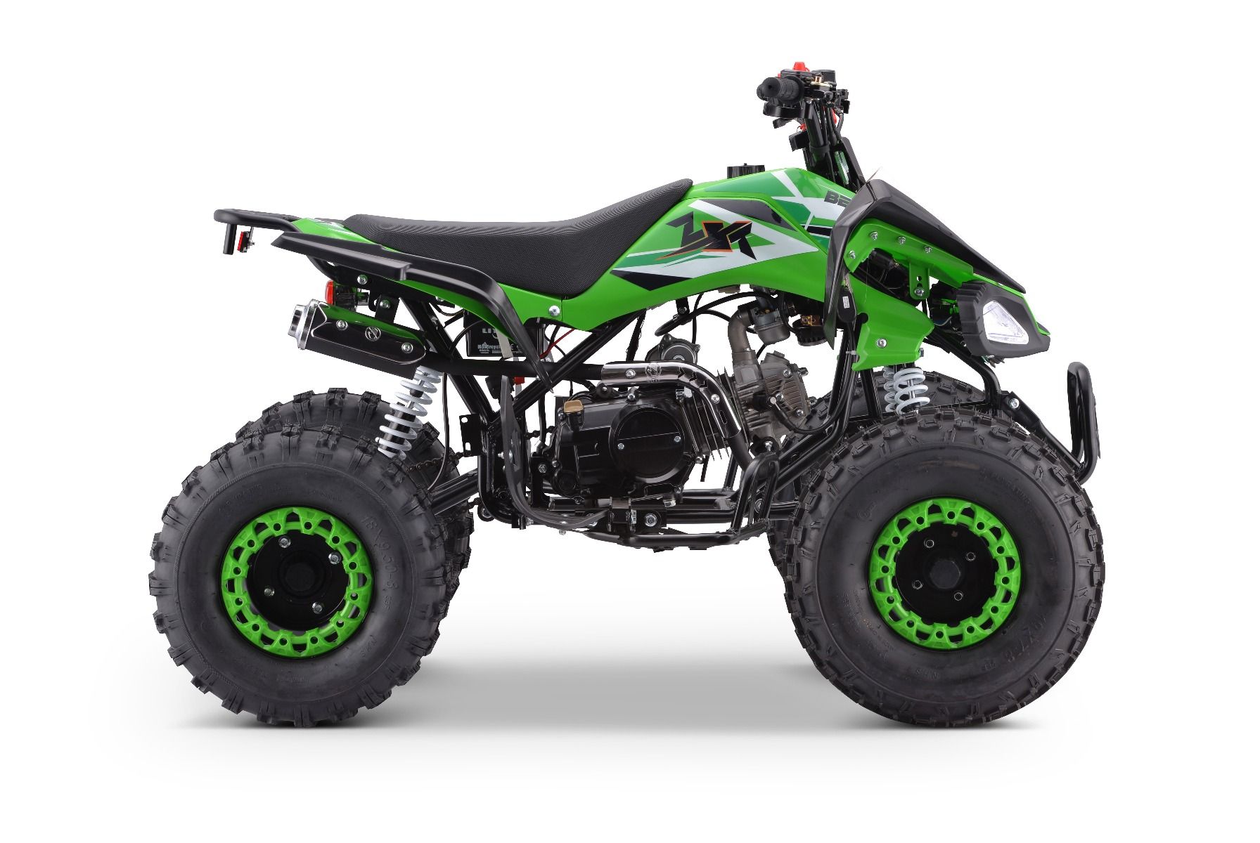 Benzínová štvorkolka pre deti Beneo Motors ZXT zelená - 125cm3 – Obrázok 7