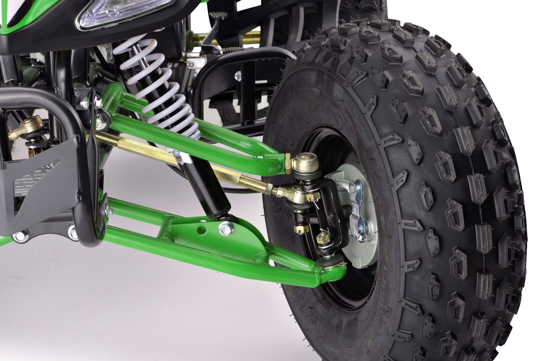 Benzínová štvorkolka pre deti Beneo Motors ZXT zelená - 125cm3 – Obrázok 3
