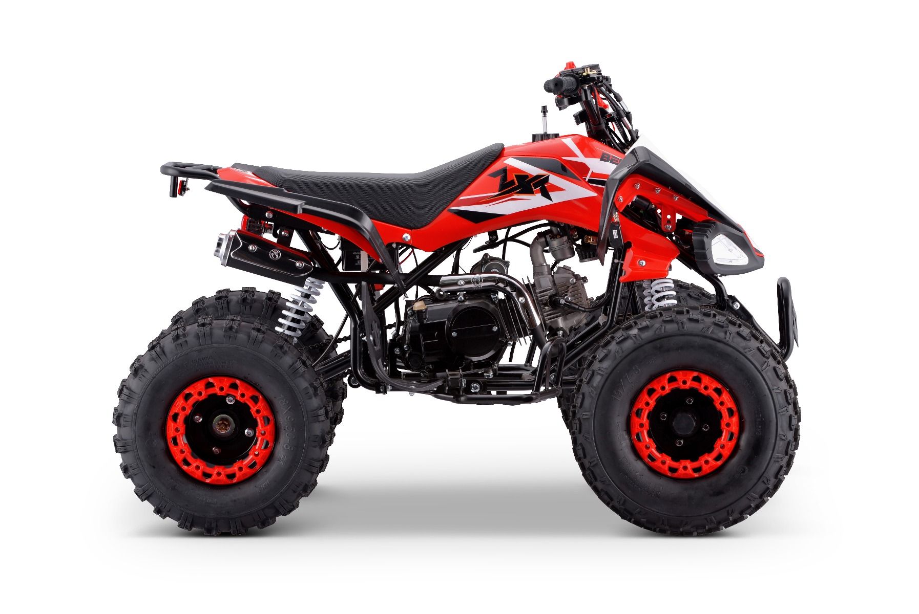 Benzínová štvorkolka pre deti Beneo Motors ZXT červená - 125cm3 – Obrázok 5