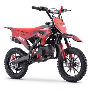 Benzínová motorka pre deti Beneo Motors CROSS XM červená - 50cm3