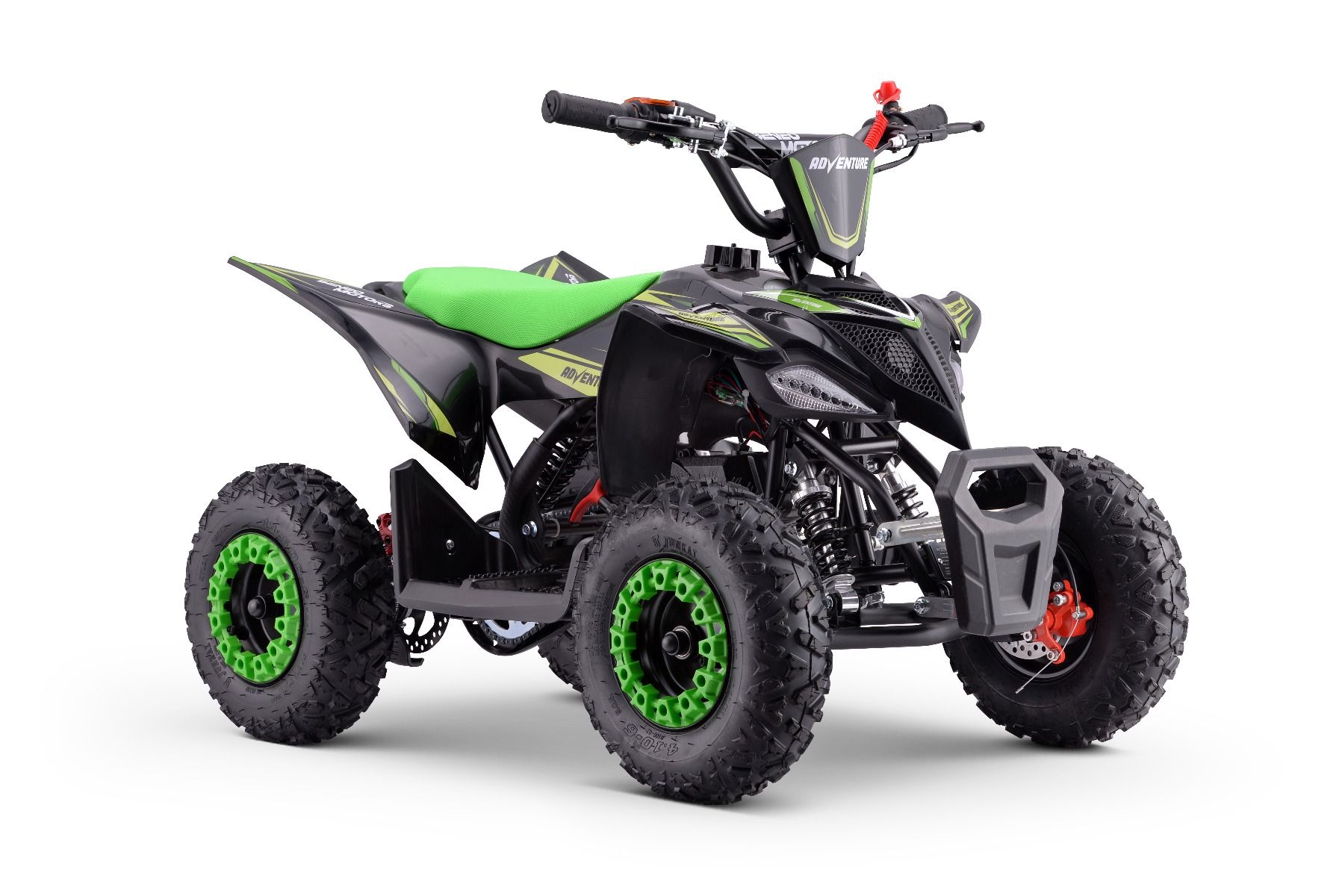 Benzínová štvorkolka pre deti Beneo Motors Adventure zelená - 50cm3 – Obrázok 3