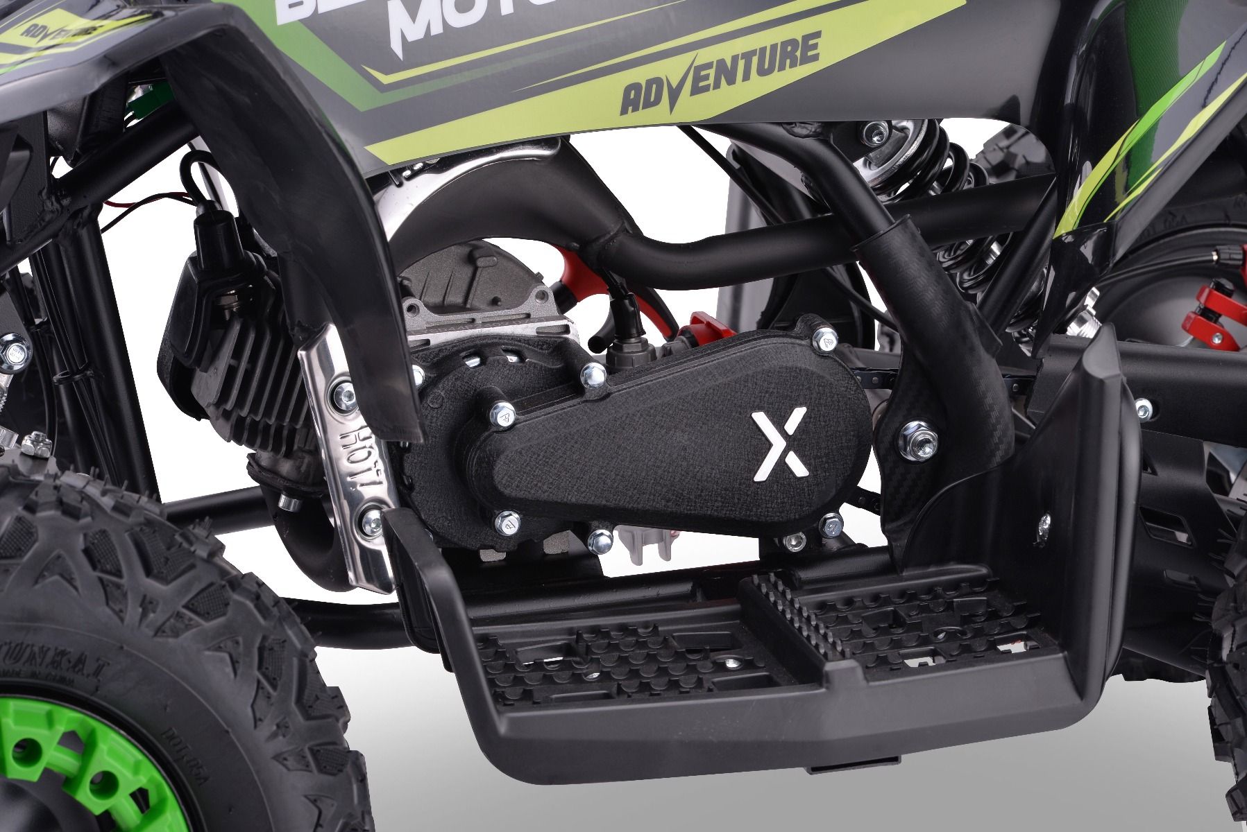 Benzínová štvorkolka pre deti Beneo Motors Adventure zelená - 50cm3 – Obrázok 9
