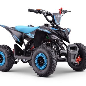 Benzínová štvorkolka pre deti Beneo Motors Adventure modrá - 50cm3