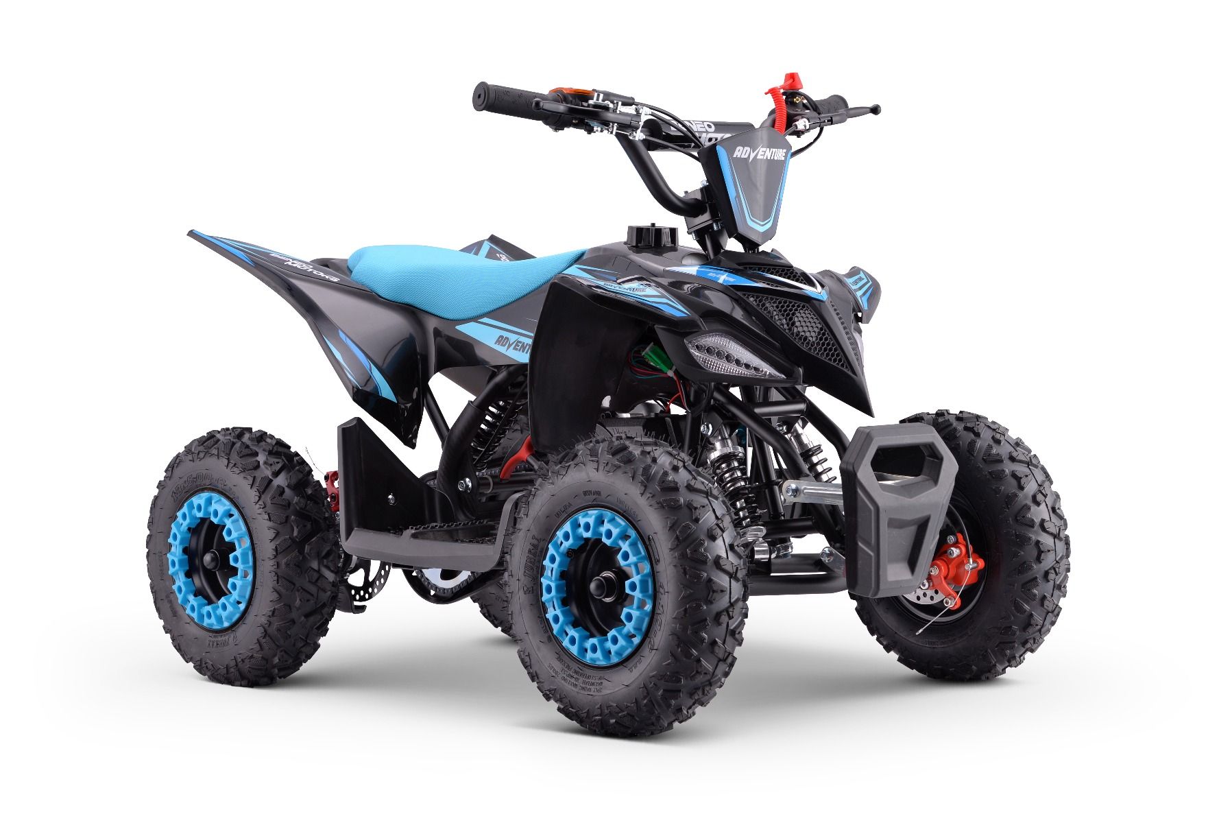 Benzínová štvorkolka pre deti Beneo Motors Adventure modrá - 50cm3