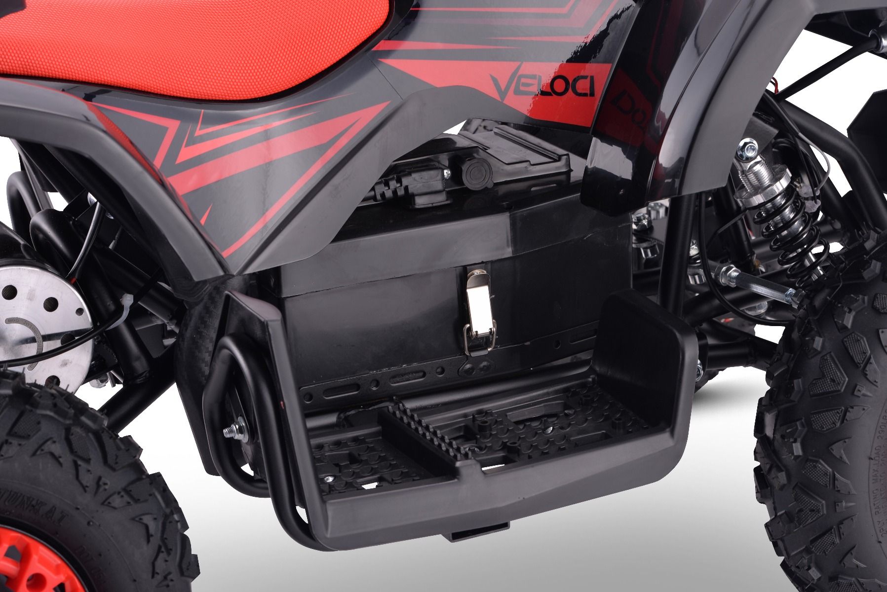 Elektrická štvorkolka pre deti Beneo Motors Veloci červená - 800W – Obrázok 10