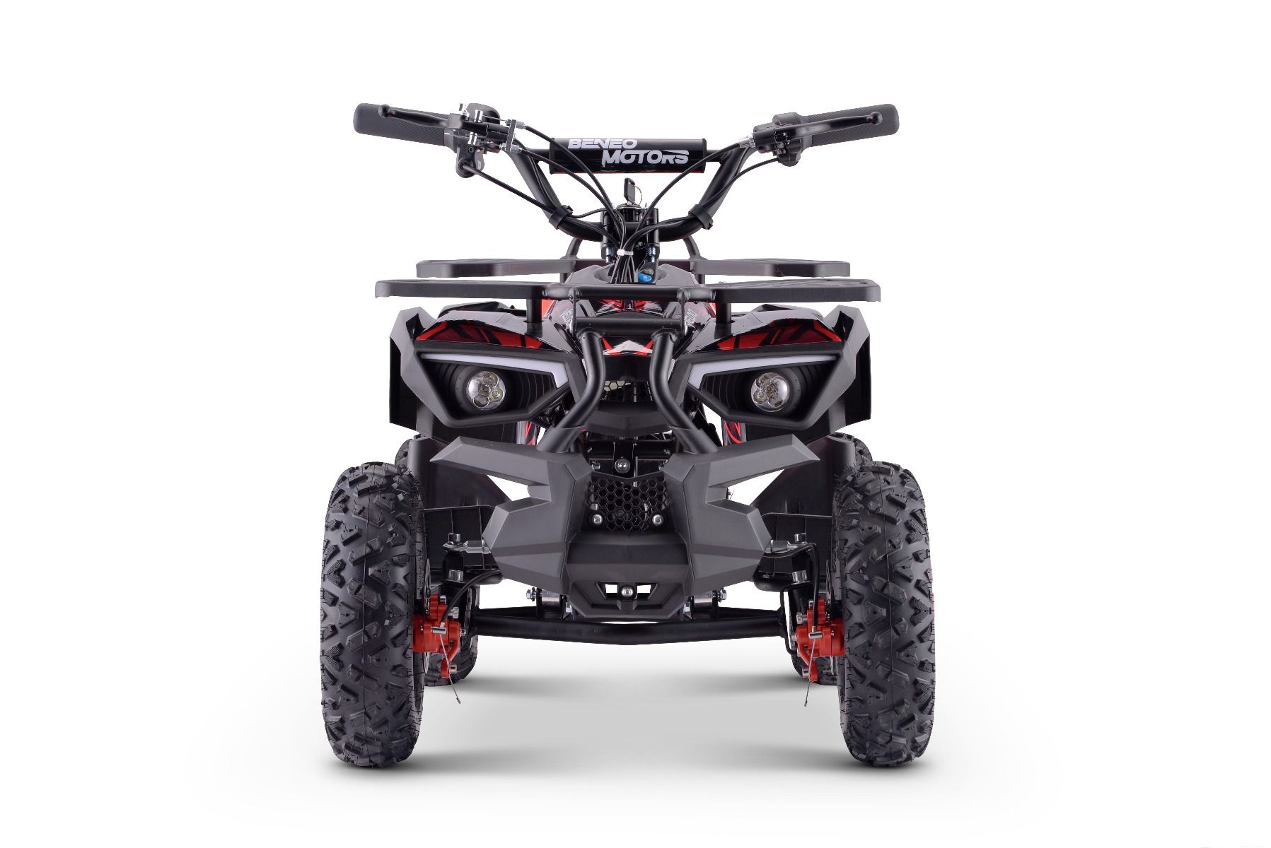 Elektrická štvorkolka pre deti Beneo Motors Veloci červená - 800W – Obrázok 5