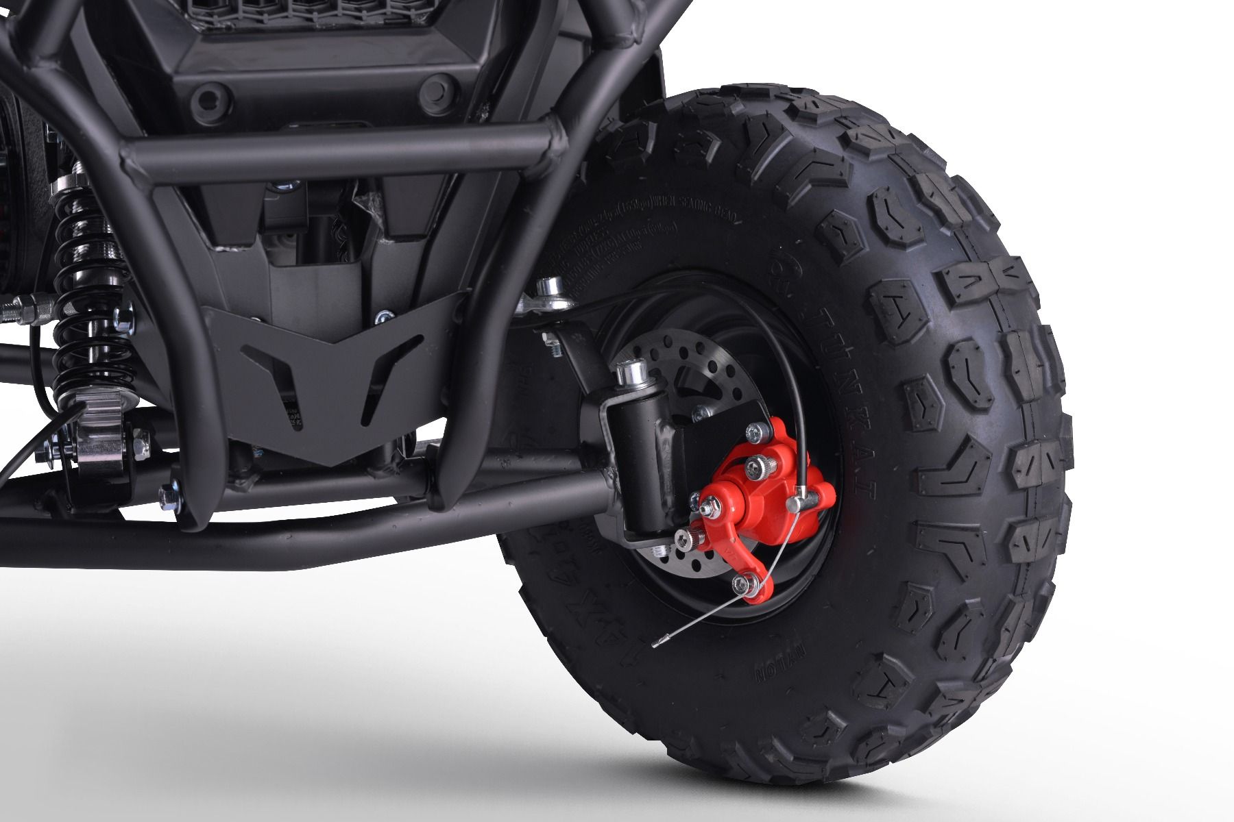 Elektrická štvorkolka pre deti Beneo Motors Veloci červená - 800W – Obrázok 2