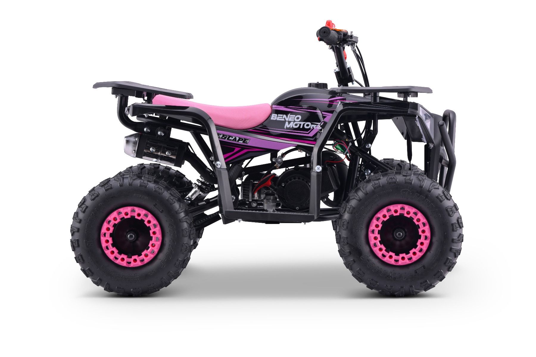 Benzínová štvorkolka pre deti Beneo Motors Escape ružová - 49cm3 – Obrázok 5
