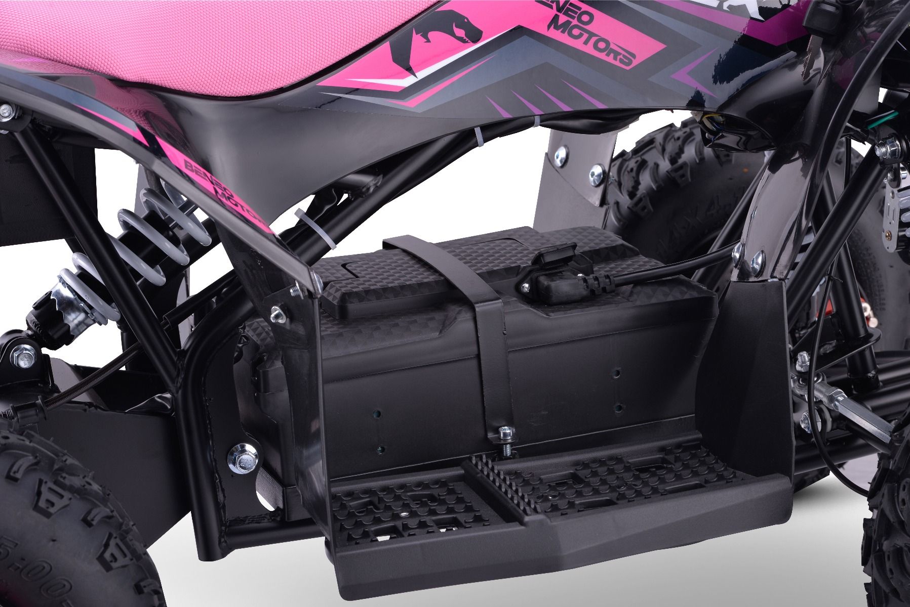 Elektrická štvorkolka pre deti Beneo Motors T-REX ružový - 1300W – Obrázok 8