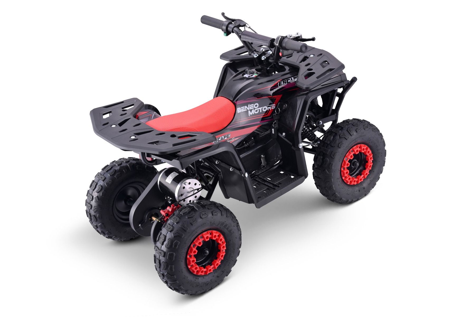 Elektrická štvorkolka pre deti Beneo Motors ESCAPE-Electric červená - 800W – Obrázok 7