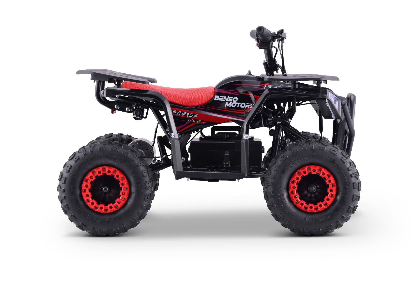 Elektrická štvorkolka pre deti Beneo Motors ESCAPE-Electric červená - 800W – Obrázok 10