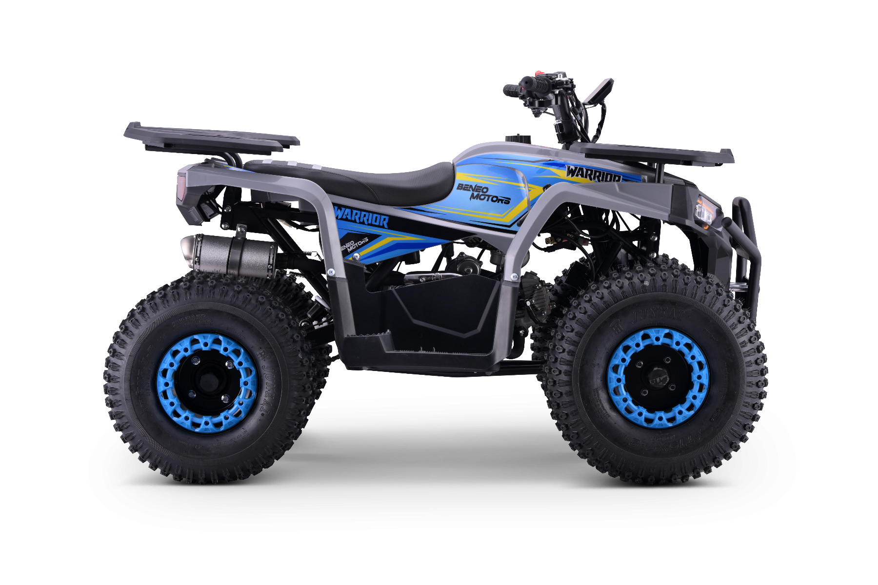 Benzínová štvorkolka pre deti Beneo Motors WARRIOR modrá - 125cm3 – Obrázok 5