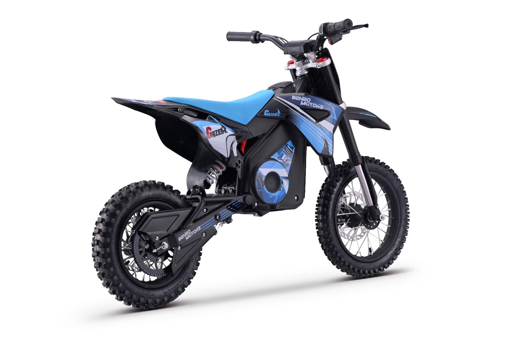 Elektrický Motocross pre deti Beneo Motors Gazelle modrý - 1000W – Obrázok 10