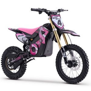 Elektrický Motocross pre deti a tínedžerov Beneo Motors Falcon ružový - 1600W
