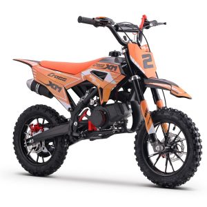Benzínová motorka pre deti Beneo Motors CROSS XM oranžová - 50cm3