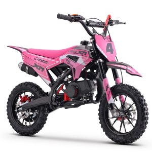 Benzínová motorka pre deti Beneo Motors CROSS XM ružová - 50cm3