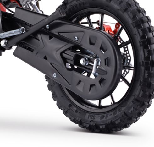 Benzínová motorka pre deti Beneo Motors CROSS XM červená - 50cm3 – Obrázok 9