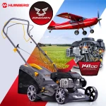 Benzínová kosačka na trávu Zongshen 141 cm3 s objemom 45 l a olejom Humberg HM-600 – Obrázok 5