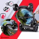 Benzínová kosačka na trávu Zongshen 141 cm3 s objemom 45 l a olejom Humberg HM-600 – Obrázok 3