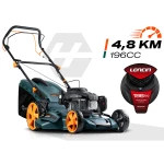 Benzínová kosačka na trávu s vlastným pohonom 51 cm 70 l Loncin 196cc + olej Humberg HM-601 – Obrázok 6