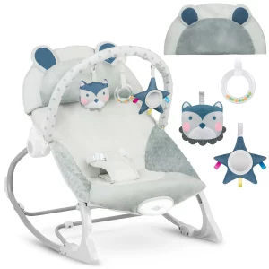 Ricokids hojdacie kresielko - sivé
