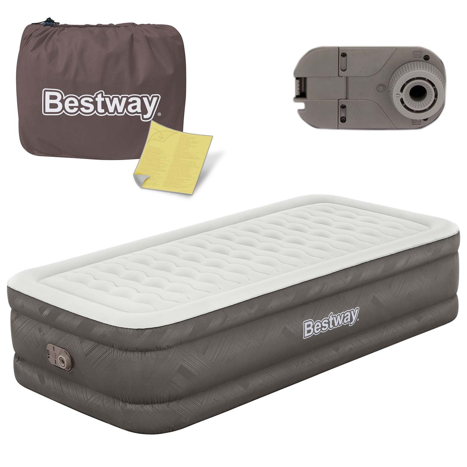 Nafukovací matrac 191x97x46 cm so vstavanou elektrickou pumpou Bestway 69048