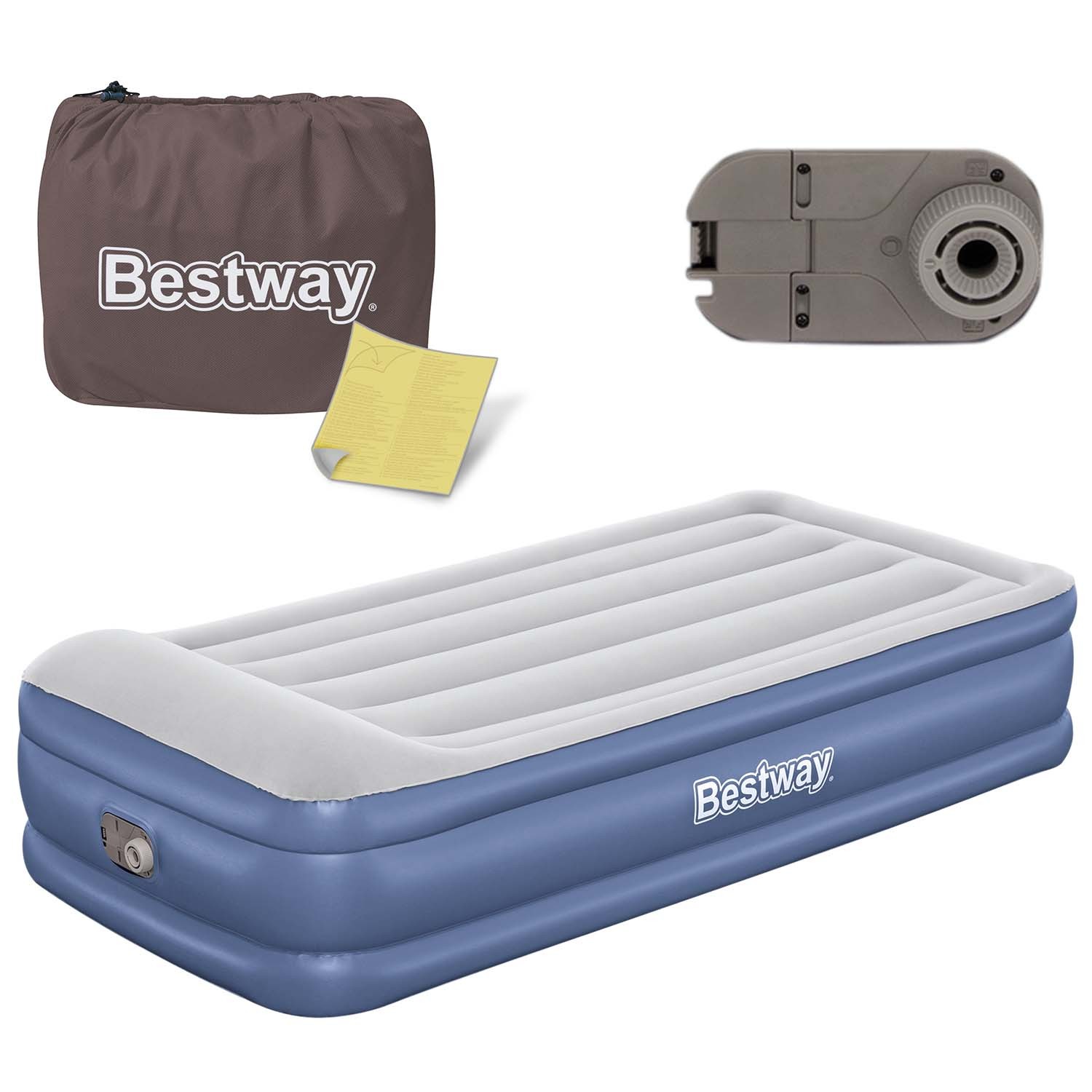 Nafukovací matrac 191x97x46 cm so vstavanou elektrickou pumpou Bestway 67628