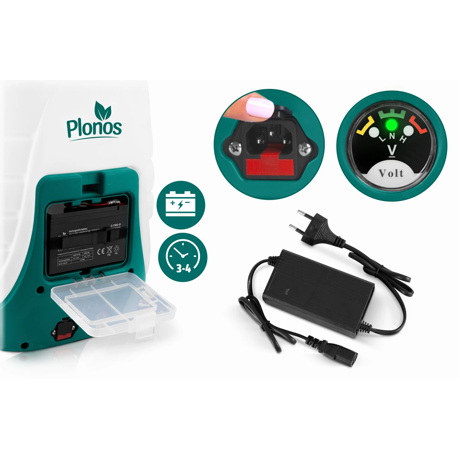 Batériový postrekovač Plonos PL-601 – Obrázok 5