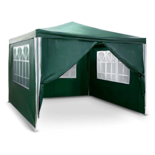 Zelený záhradný pavilón 3x3m 4935