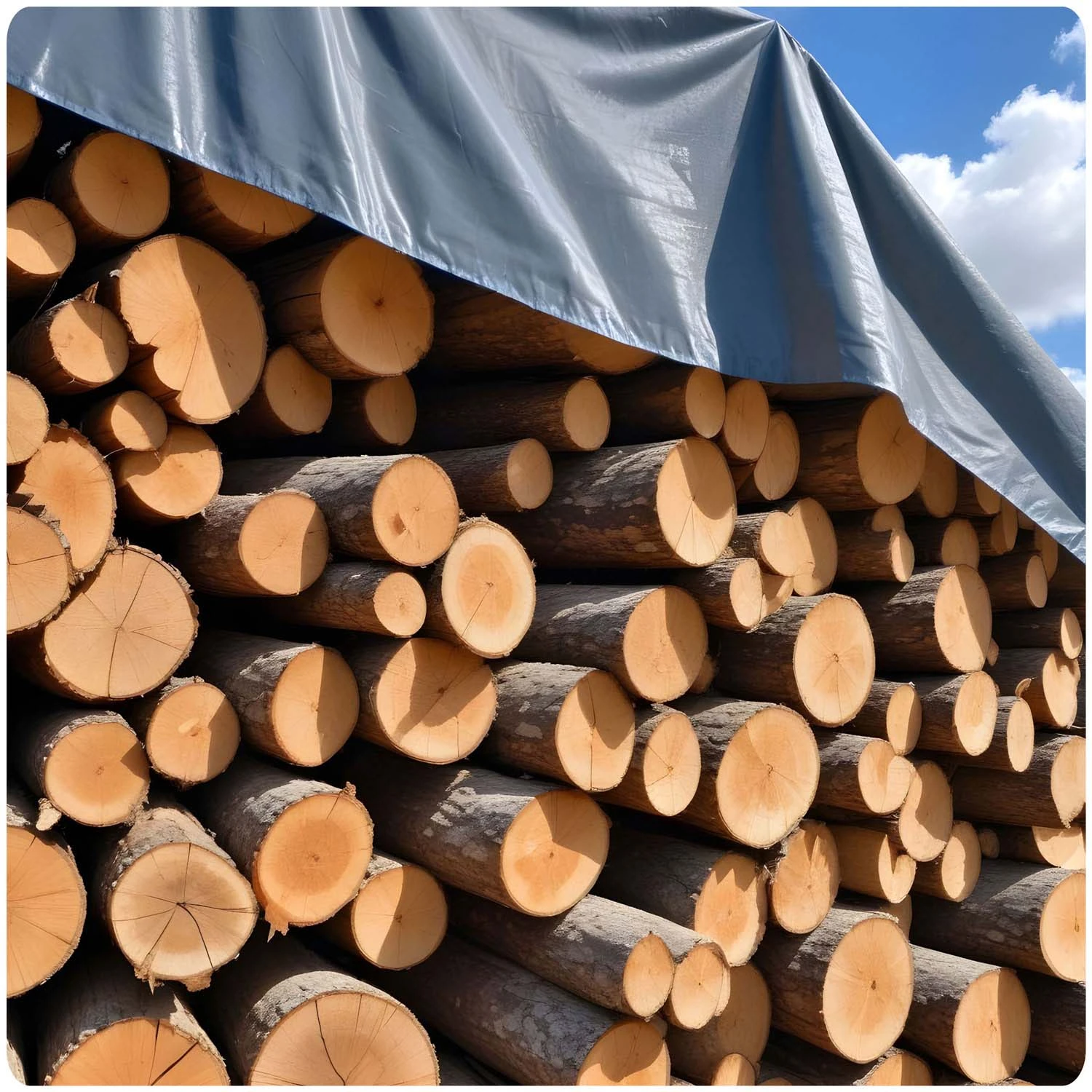 Plachta 600 x 400 cm 260 g/m2 Plonos PL-501 – Obrázok 5