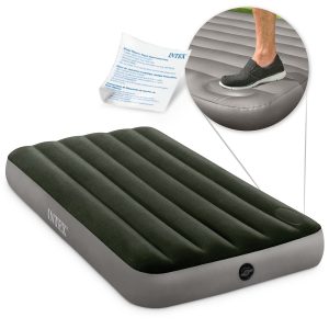 Nafukovací matrac 191x99x25 cm so vstavanou nožnou pumpou INTEX 64761