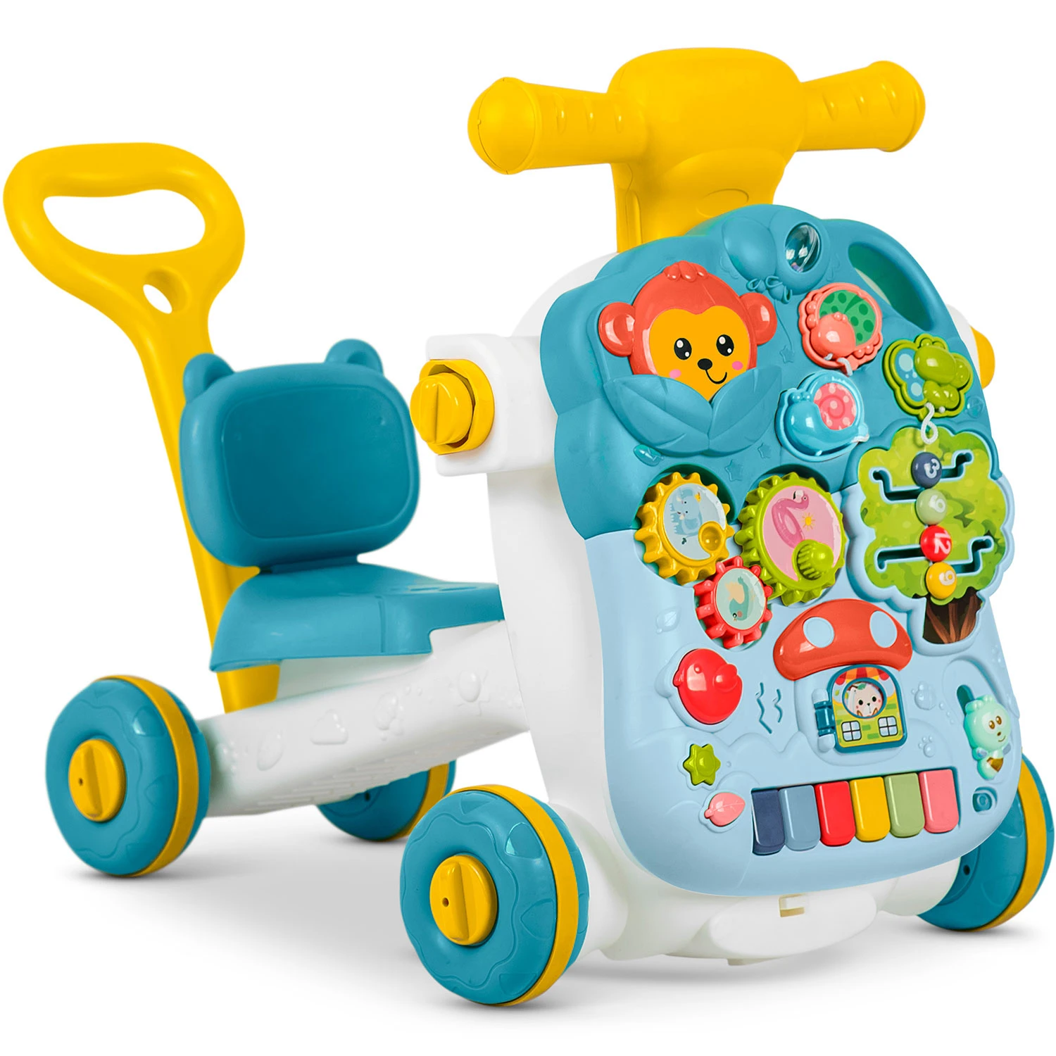 Ricokids 4-v-1 vzdelávací stôl zelený 781500 – Obrázok 5