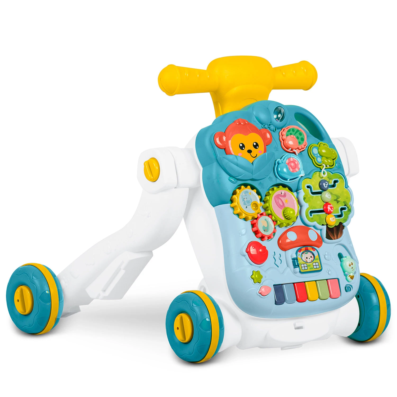Ricokids 4-v-1 vzdelávací stôl zelený 781500 – Obrázok 6