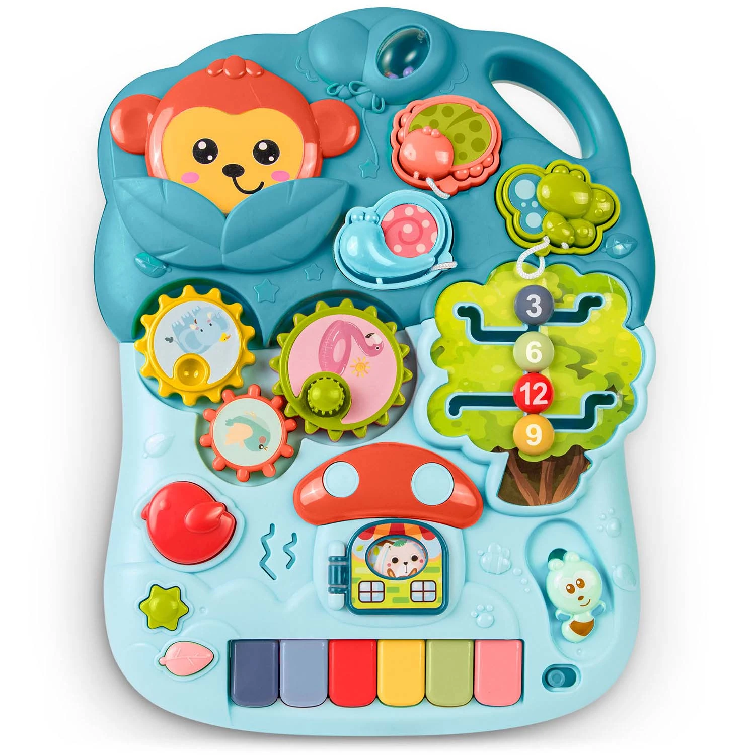 Ricokids 4-v-1 vzdelávací stôl zelený 781500 – Obrázok 8
