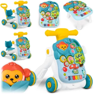 Ricokids 4-v-1 vzdelávací stôl zelený 781500