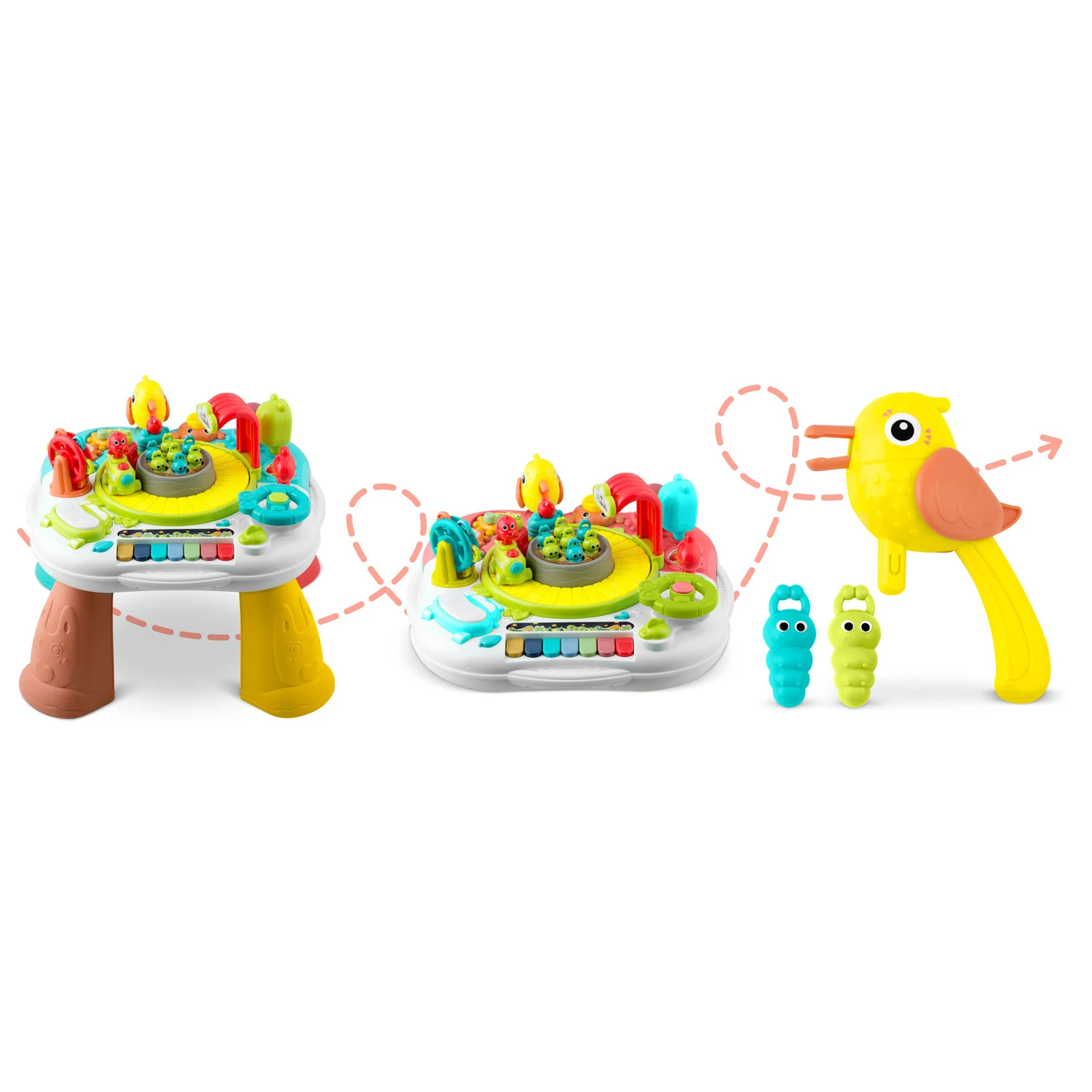 Vzdelávací stôl a tabuľa Ricokids RK-821 – Obrázok 5