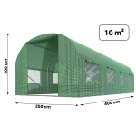 Záhradný tunel 2,5 x 4 m (10 m2) Plonos – Obrázok 2
