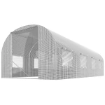 Záhradný tunel 2,5 x 4 m (10 m2) biely Plonos – Obrázok 9