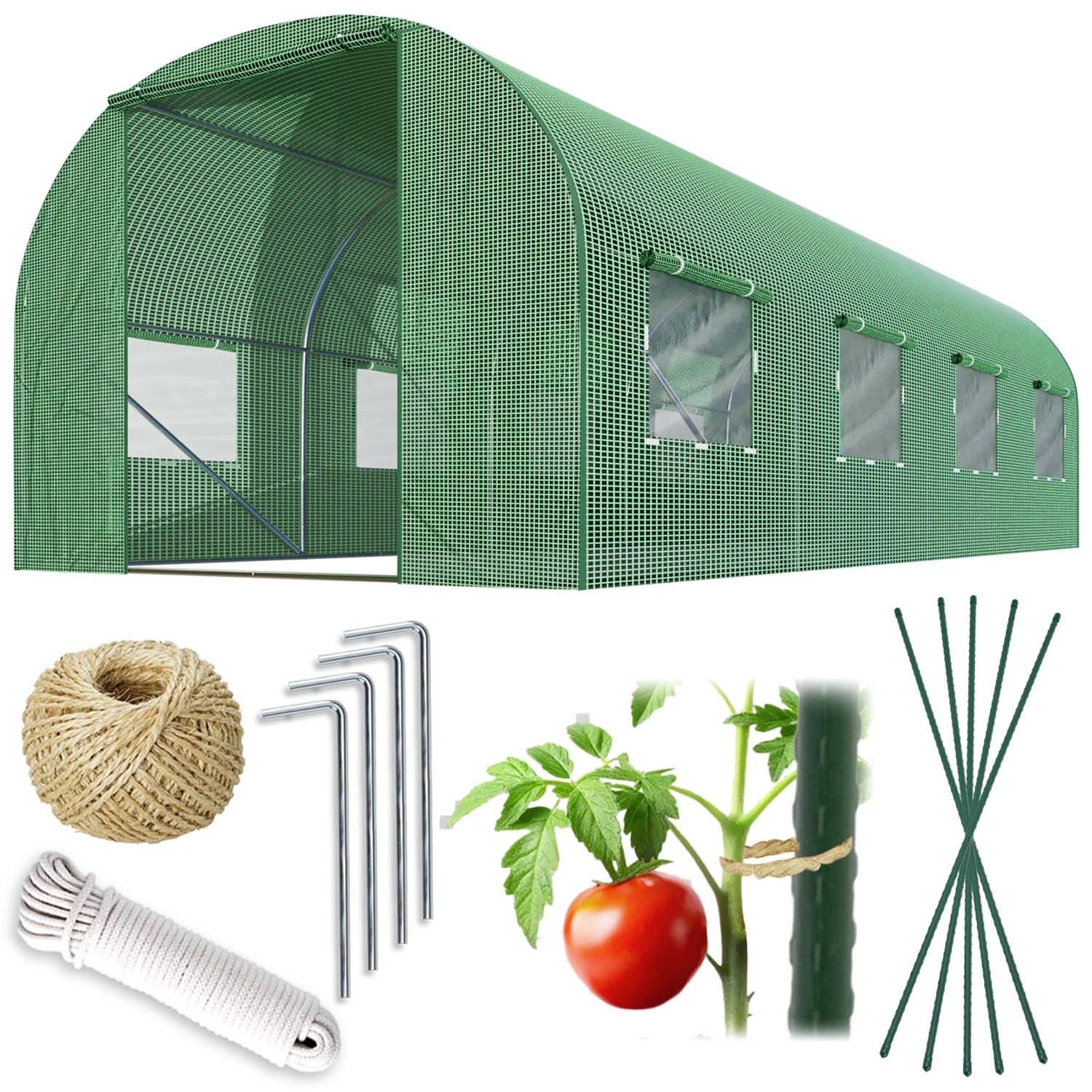 Záhradný tunel 3 x 4,5 m (13,5 m2) Plonos