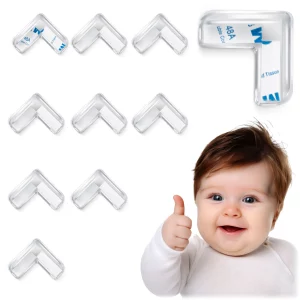 Ricokids 798400 chrániče rohov 10 ks priehľadné